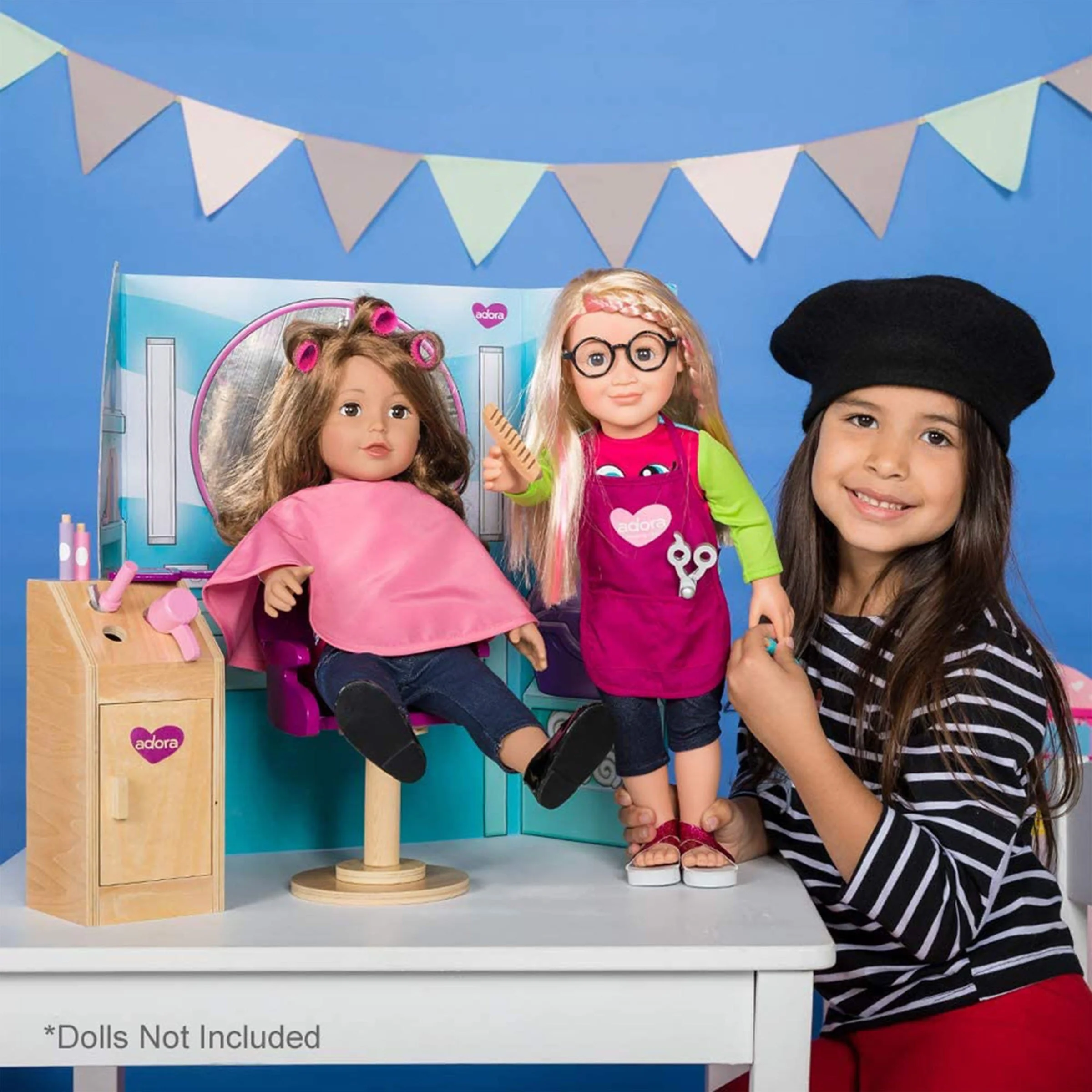 Amazing World 18 inch Doll Accessories Salon Accesory Set – 17 Pieces (Amazon Exclusive) - Image 2