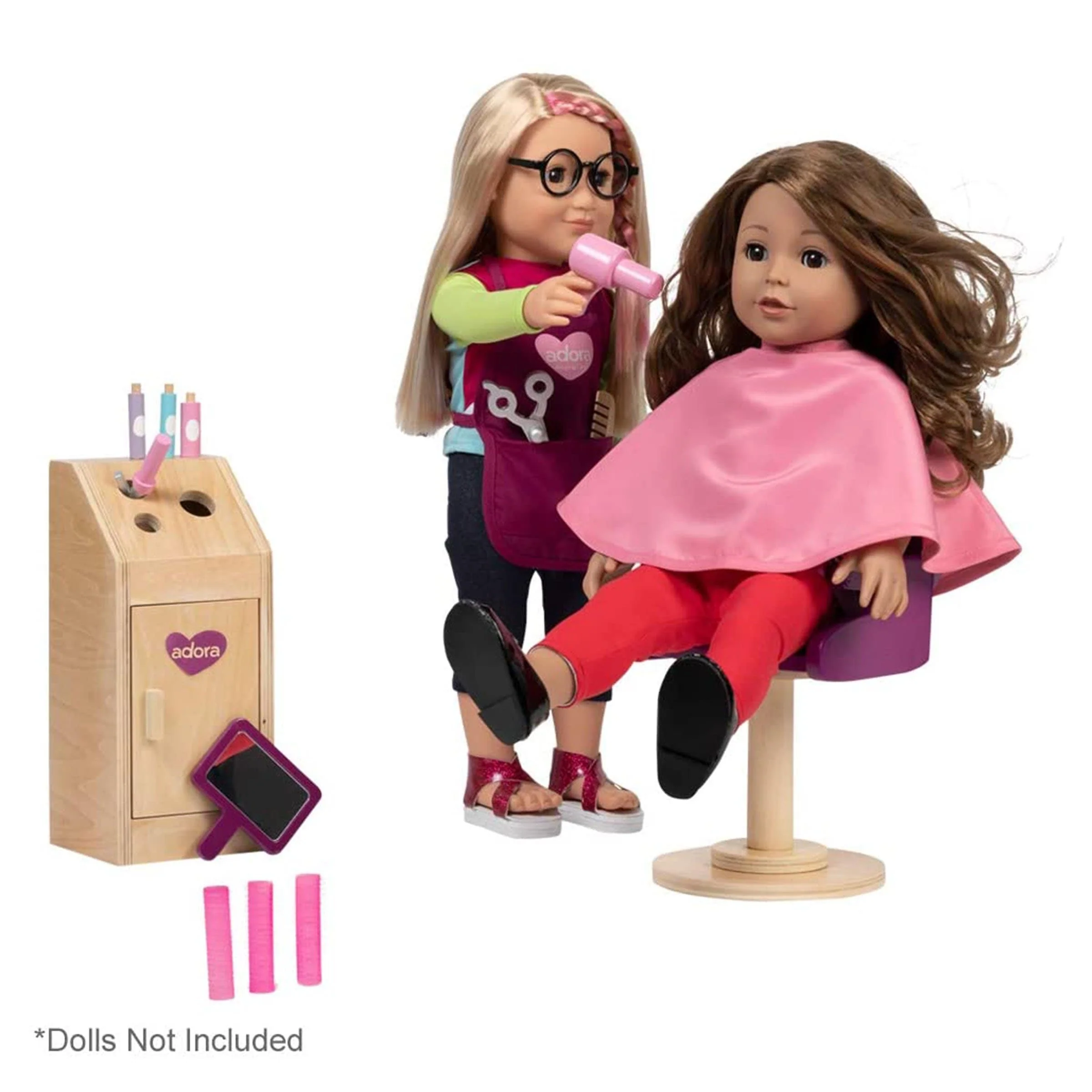 Amazing World 18 inch Doll Accessories Salon Accesory Set – 17 Pieces (Amazon Exclusive) - Image 3