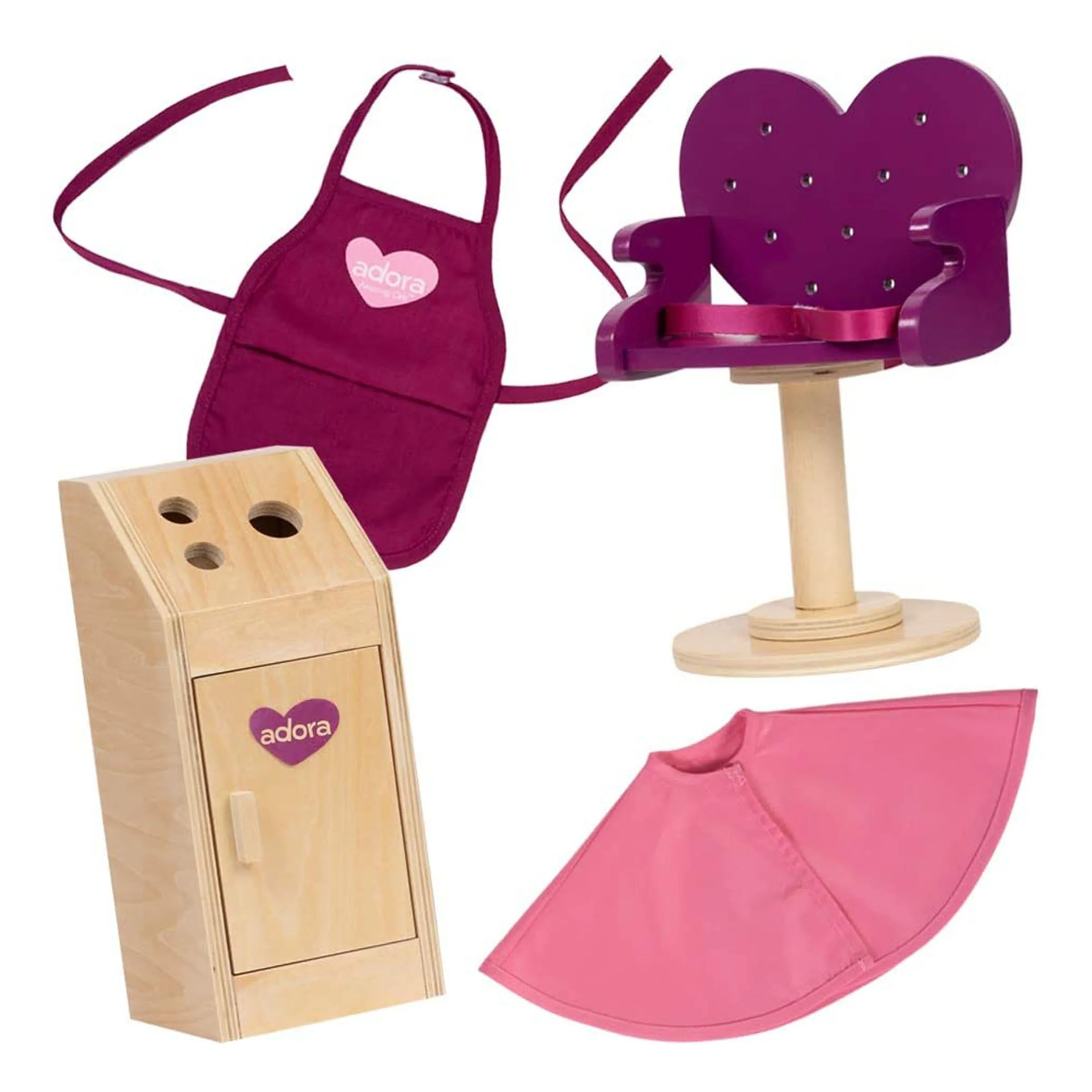Amazing World 18 inch Doll Accessories Salon Accesory Set – 17 Pieces (Amazon Exclusive) - Image 4