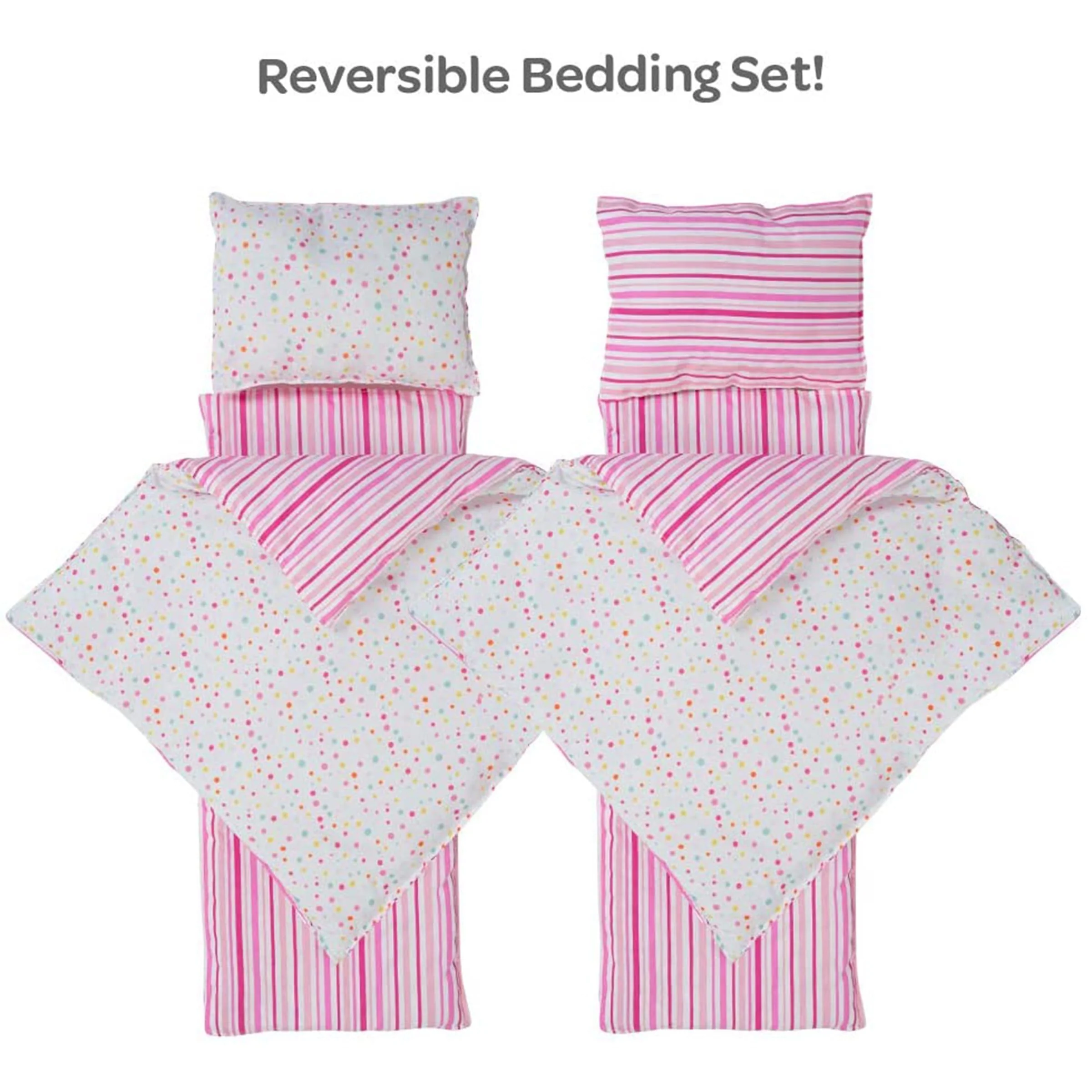 Amazing World 18 inch Doll Bed Trundle Bed with Bedding (Amazon Exclusive) - Image 5