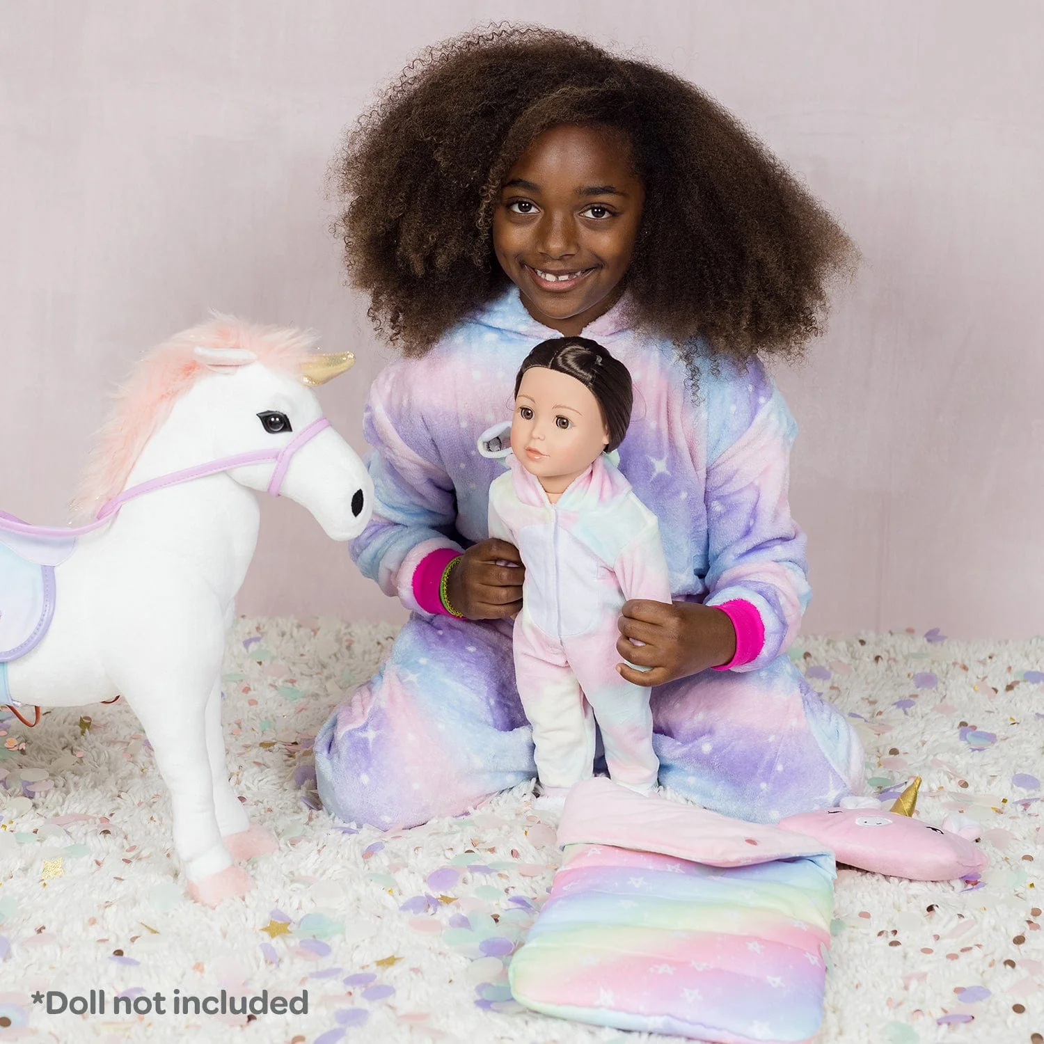 Amazing World Unicorn Sleeping Bag Set 3pcs - Image 5