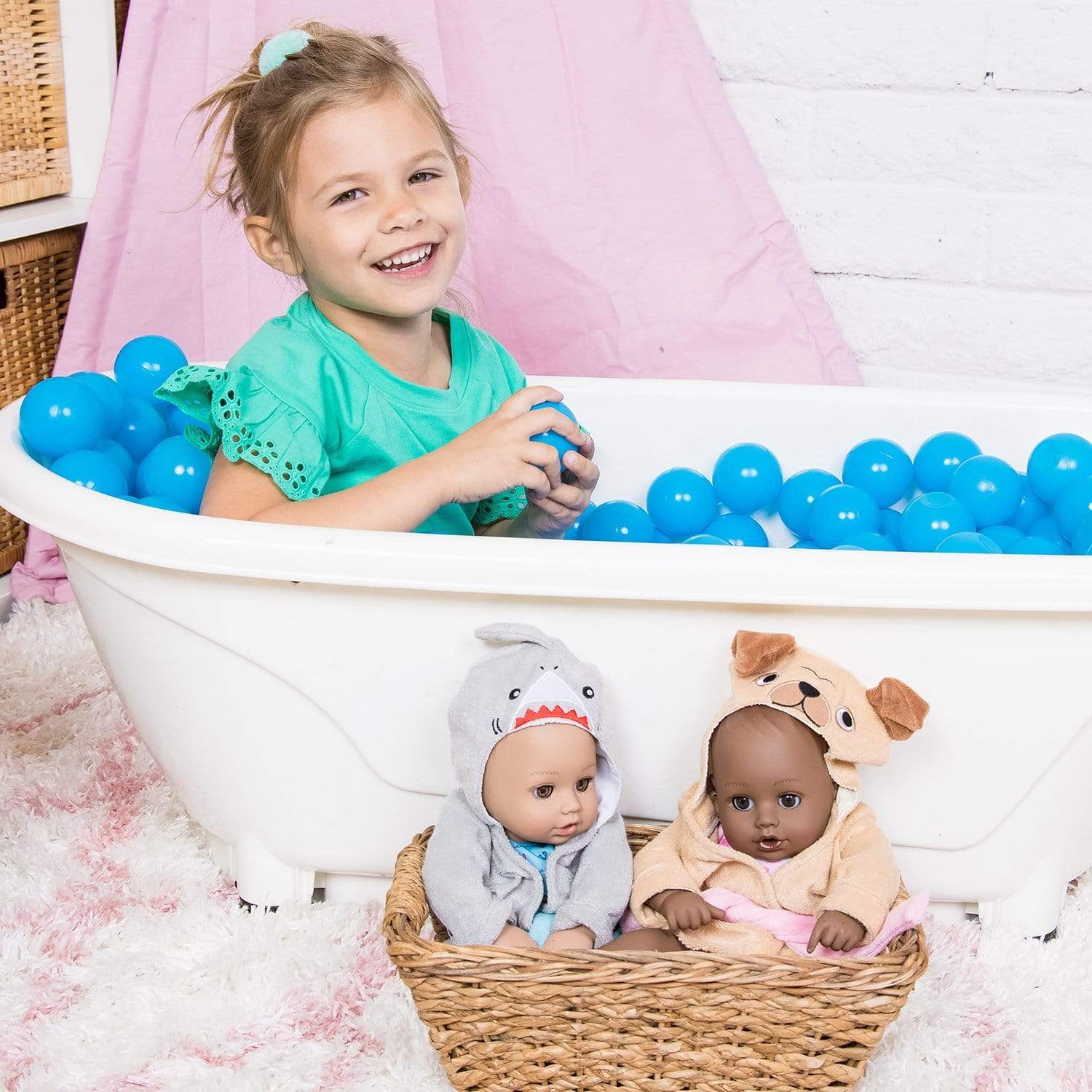 Adora BathTime Puggy Love Baby Doll, Doll Clothes & Accessories Set - Image 7