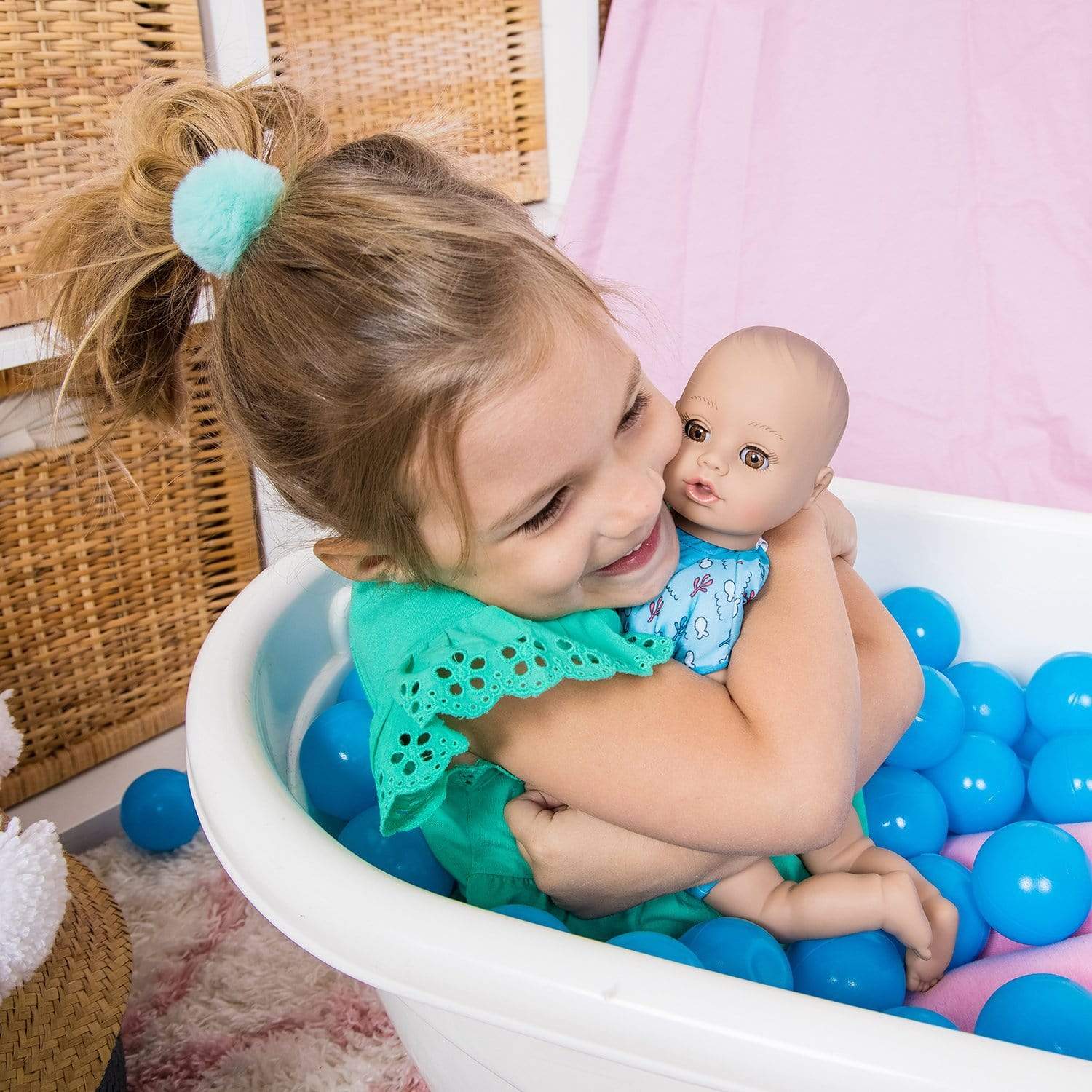 Adora BathTime Shark Baby Doll, Doll Clothes & Accessories Set - Image 2