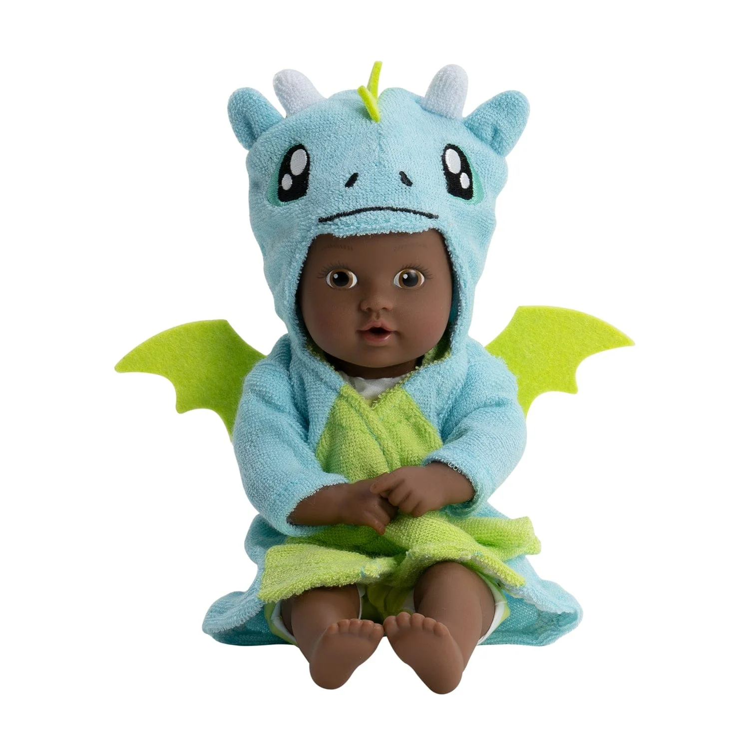Adora BathTime Dragon Tot African American Baby Doll & Doll Clothes Set
