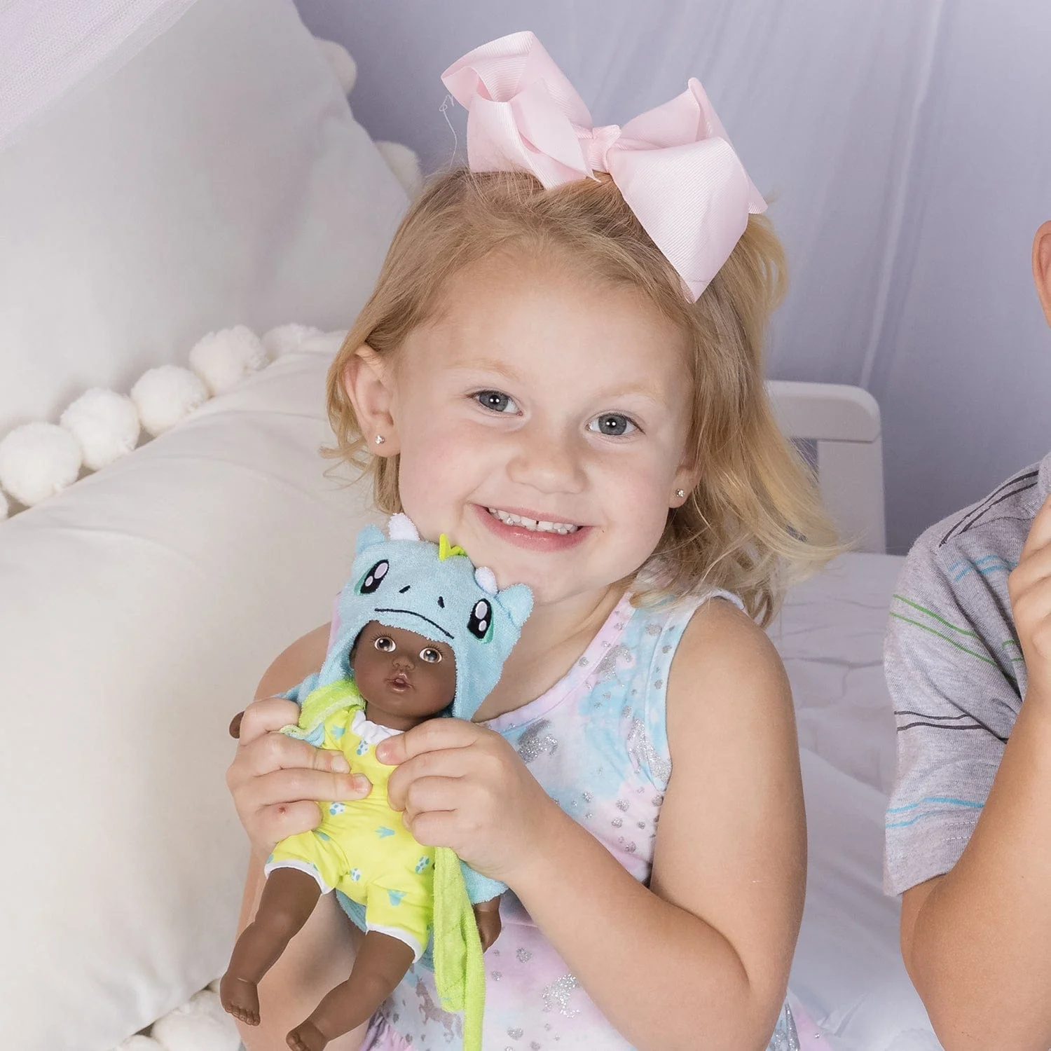 Adora BathTime Dragon Tot African American Baby Doll & Doll Clothes Set - Image 2