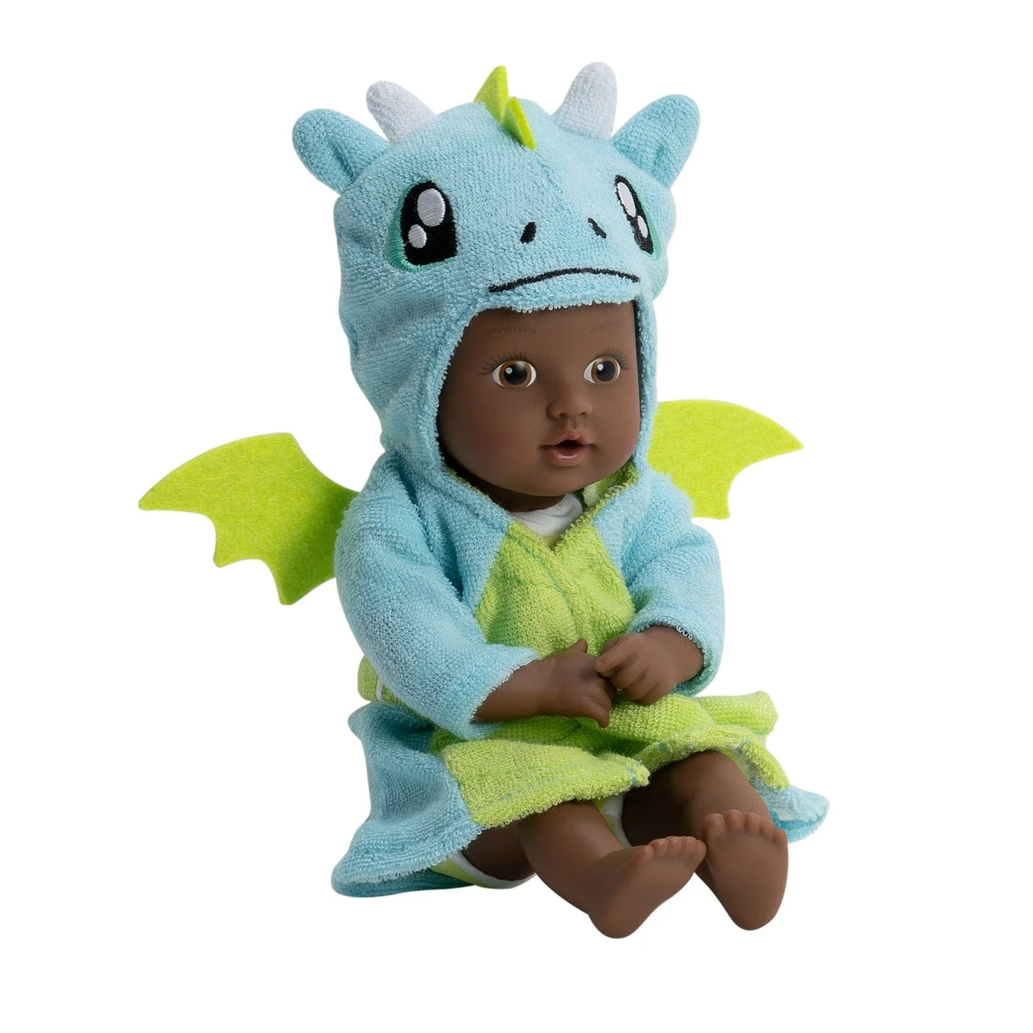 Adora BathTime Dragon Tot African American Baby Doll & Doll Clothes Set - Image 7
