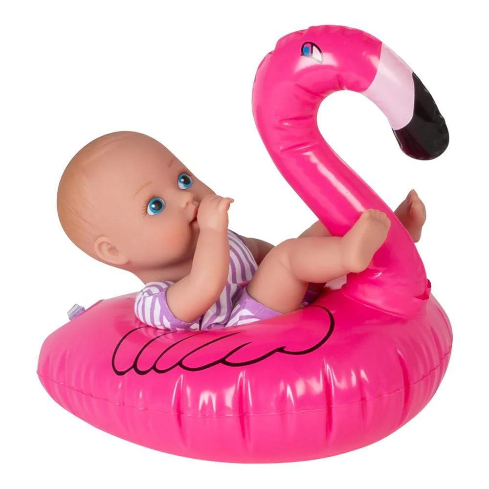 Adora SplashTime Baby Doll, Doll Clothes & Accessories Set - Fun Flamingo - Image 4