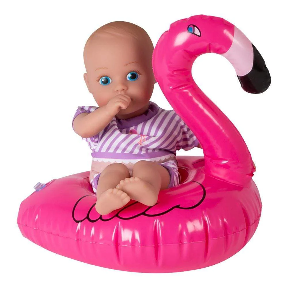 Adora SplashTime Baby Doll, Doll Clothes & Accessories Set - Fun Flamingo - Image 8