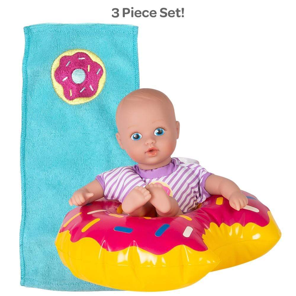 Adora SplashTime Baby Doll, Doll Clothes & Accessories Set - Sprinkle Donut