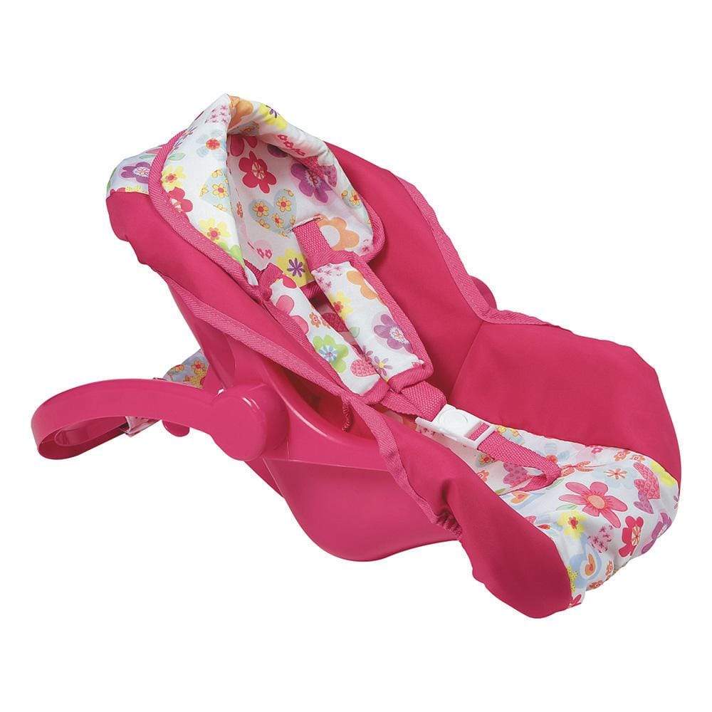 Adora Baby Doll Car Seat - Pink Flower Power - Image 3