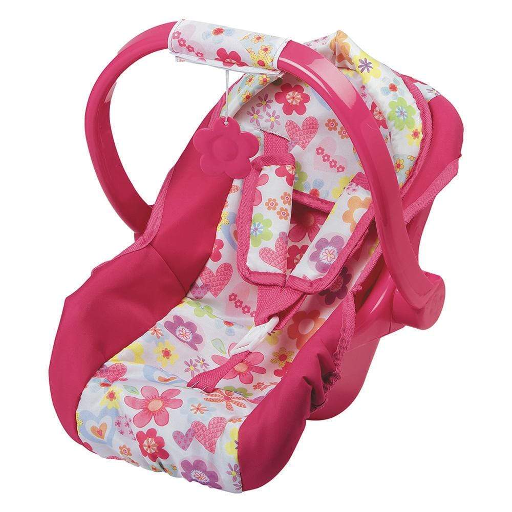 Adora Baby Doll Car Seat - Pink Flower Power - Image 6