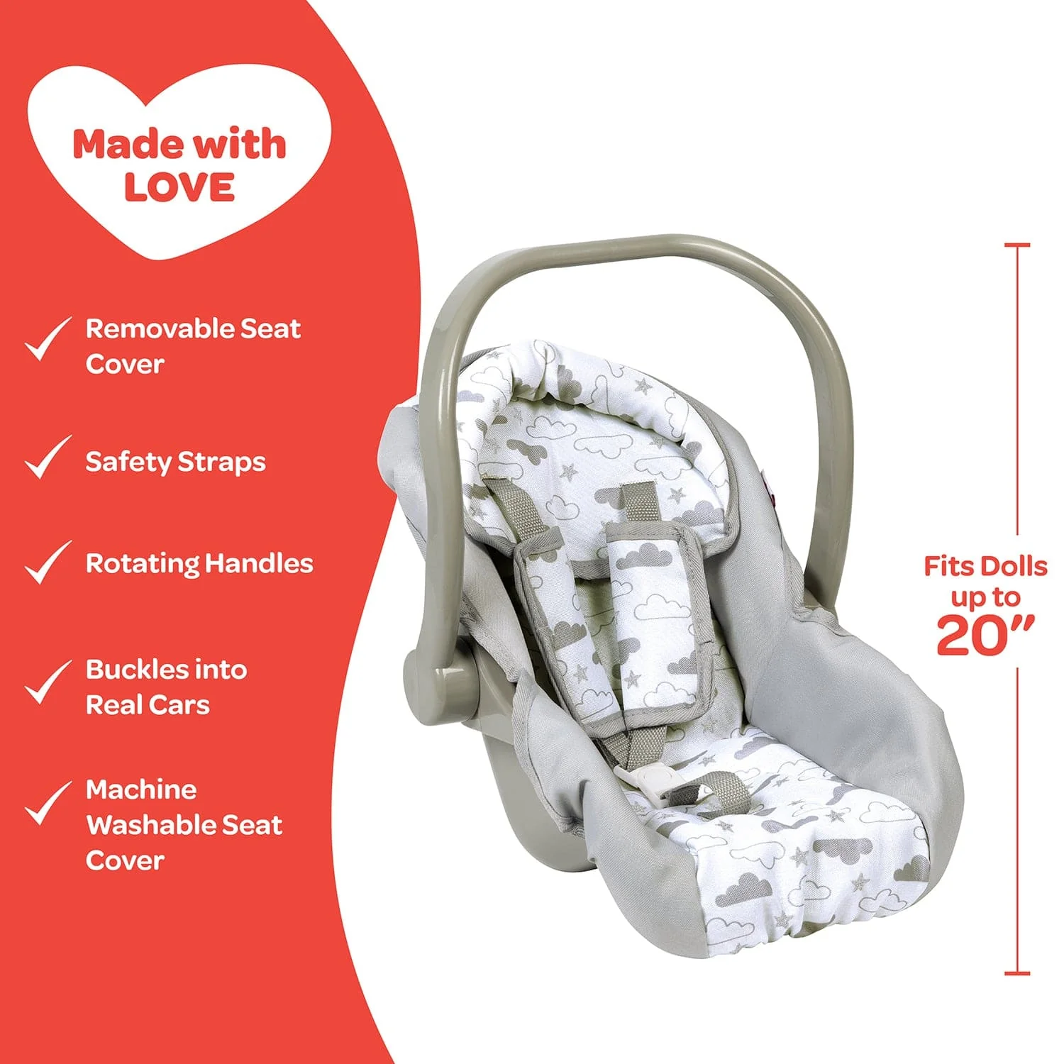 Adora Twinkle Stars Car Seat - Image 4