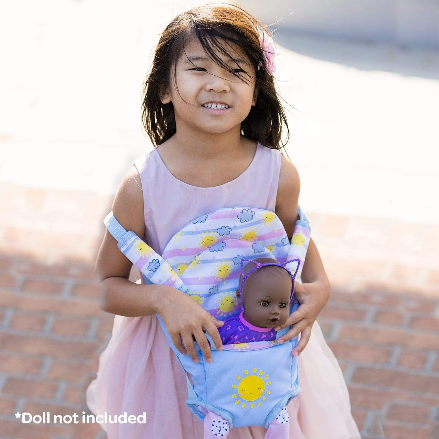 Adora Snuggle Baby Doll Carrier - Color-Changing Sunny Days - Image 3