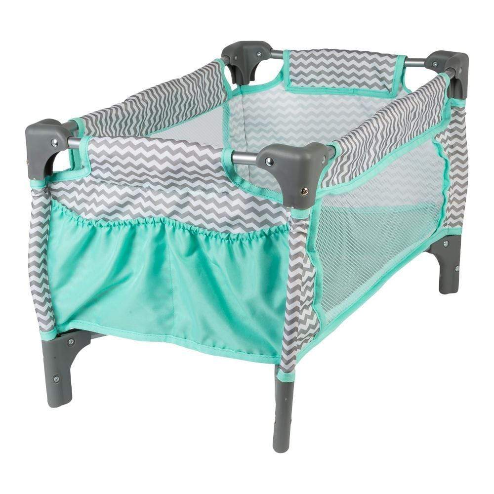 Adora Baby Doll Deluxe Pack-N-Play & Changing Table Set - Zig Zag - Image 8