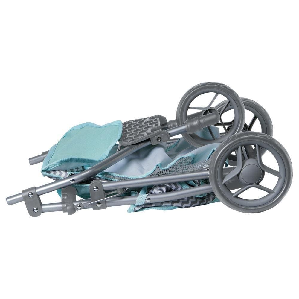 Adora Twin Jogger Baby Doll Stroller - Zig Zag - Image 6