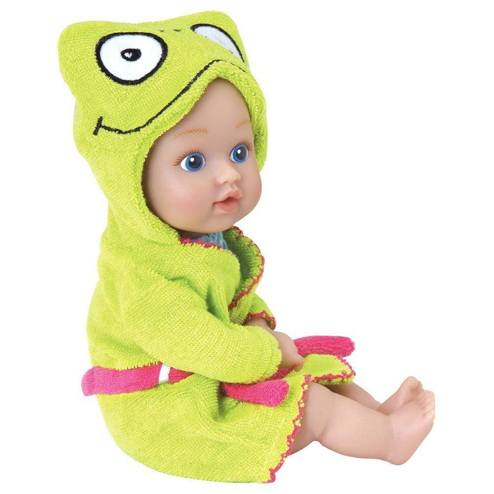 Adora BathTime Frog Tot Baby Doll & Doll Clothes Set - Image 3