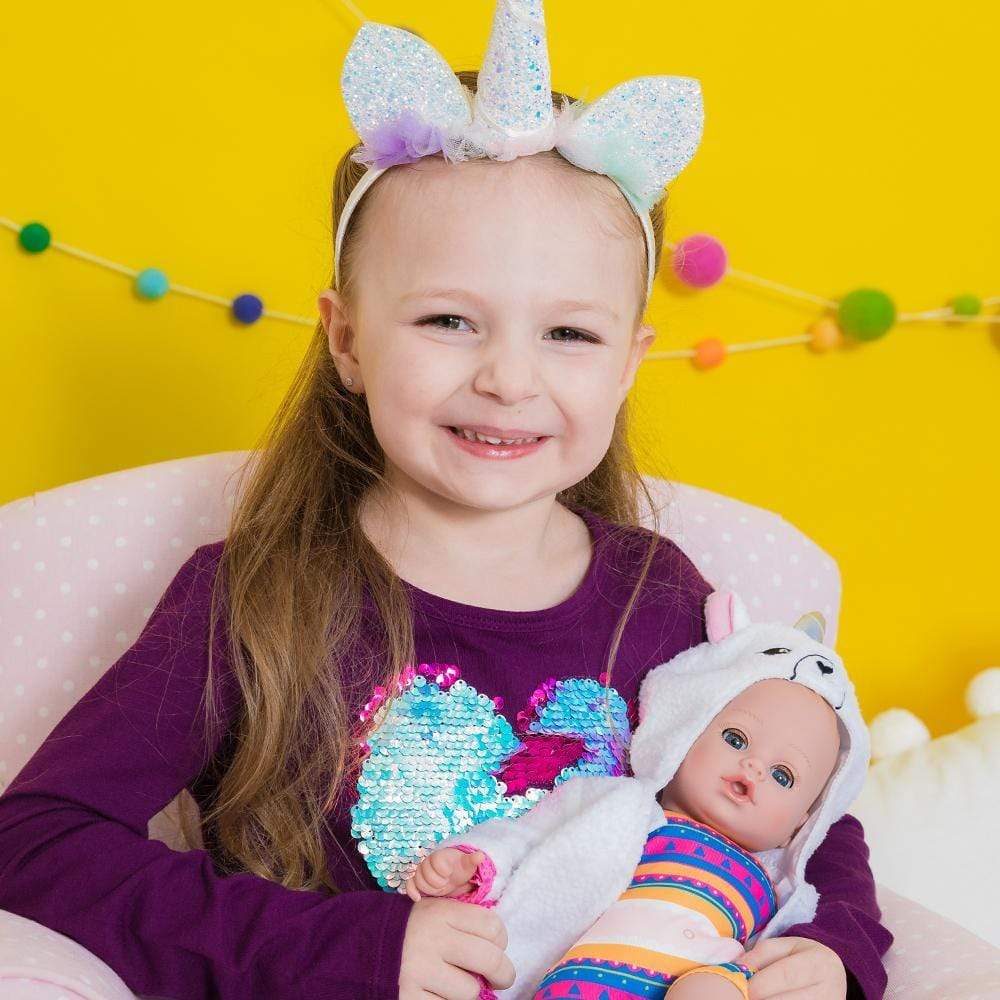 Adora BathTime Llamacorn Baby Doll, Doll Clothes & Accessories Set - Image 5