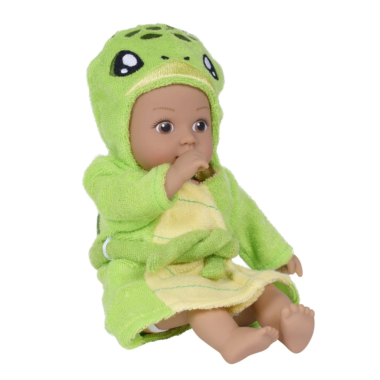 Adora BathTime Tot Baby Doll Sea Turtle Set with Doll Clothes - Image 7