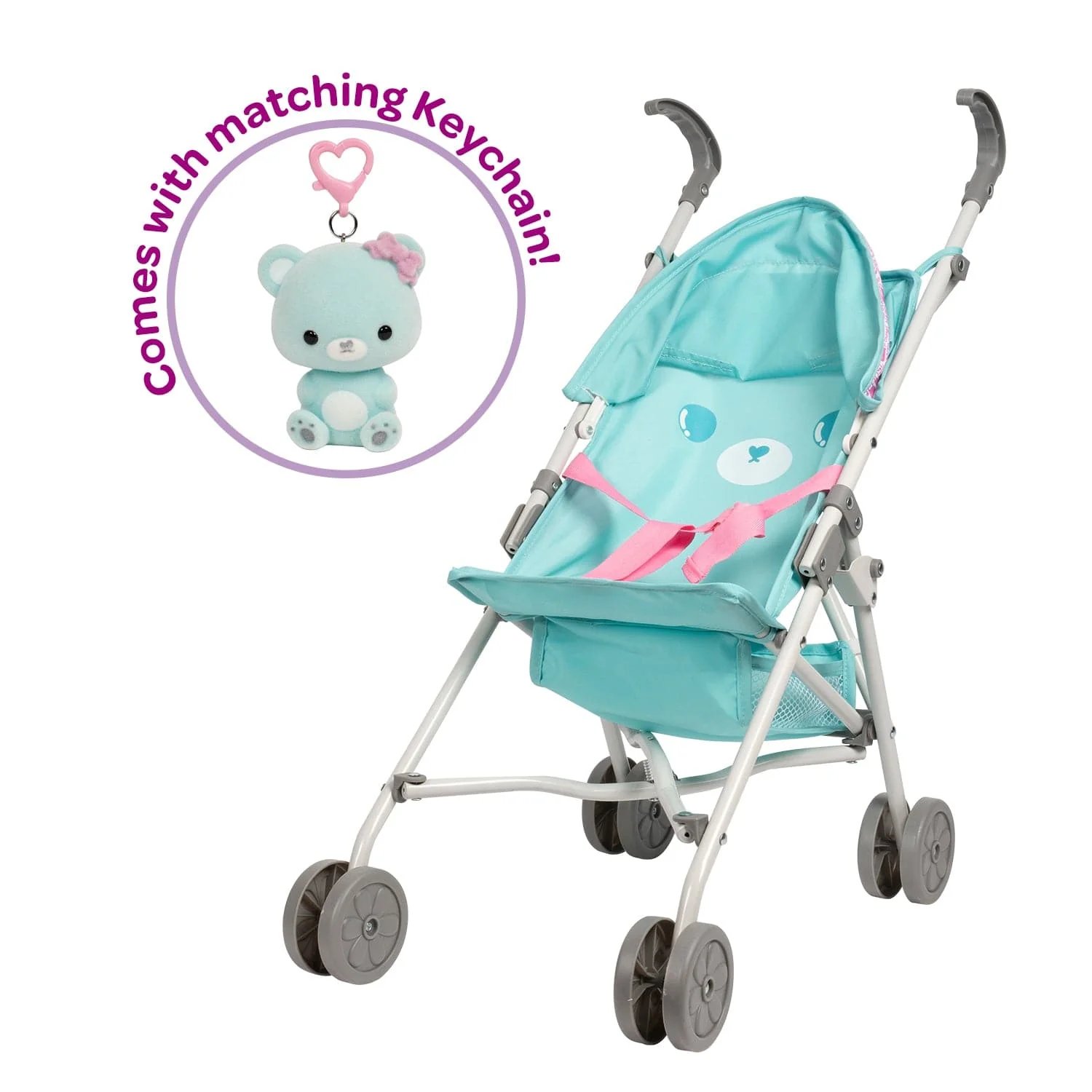 Adora Be Bright Baby Doll Stroller - Bear - Image 6