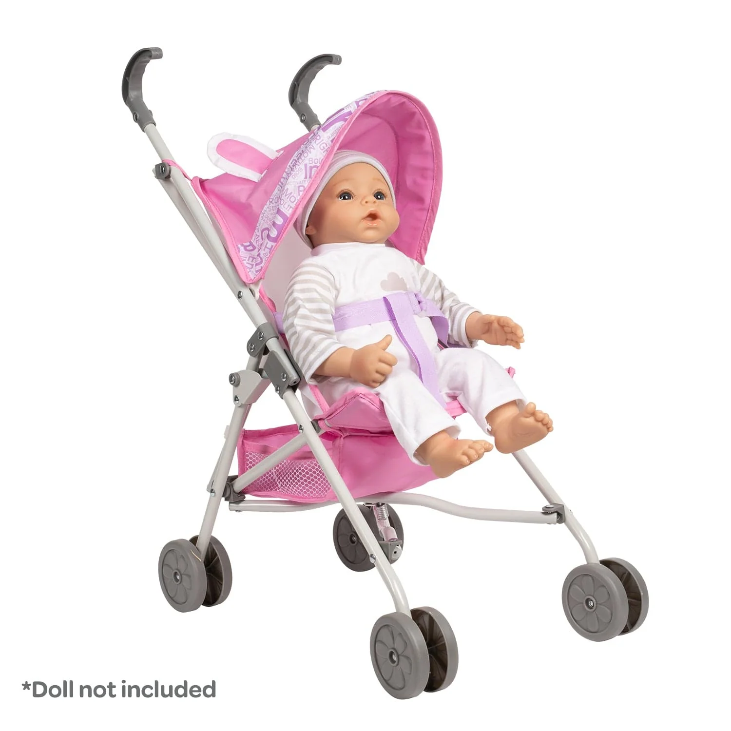 Adora Be Bright Baby Doll Stroller - Bunny - Image 8