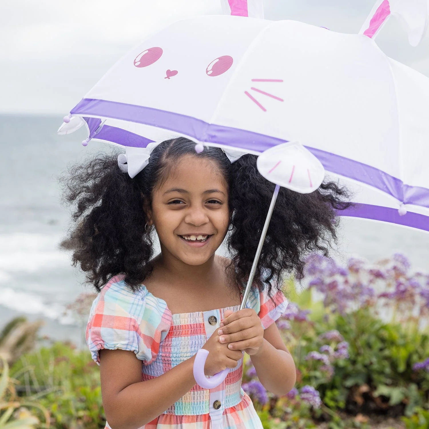 Adora Be Bright Kids’ Umbrella - Magic Reveal Bunny - Image 3