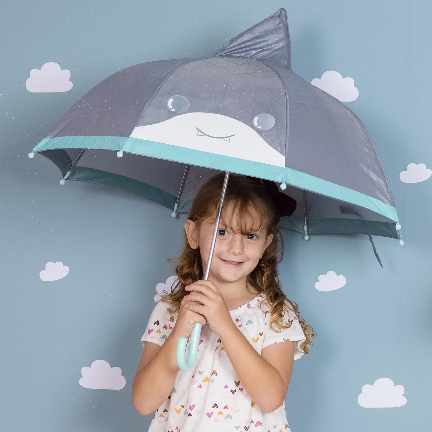 Adora Be Bright Kids’ Umbrella - Magic Reveal Shark - Image 3