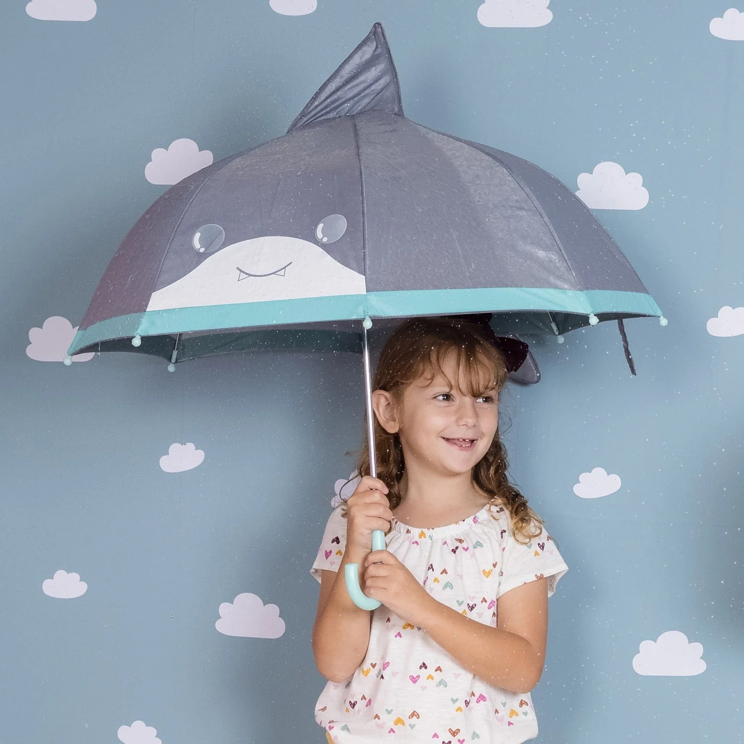 Adora Be Bright Kids’ Umbrella - Magic Reveal Shark - Image 7