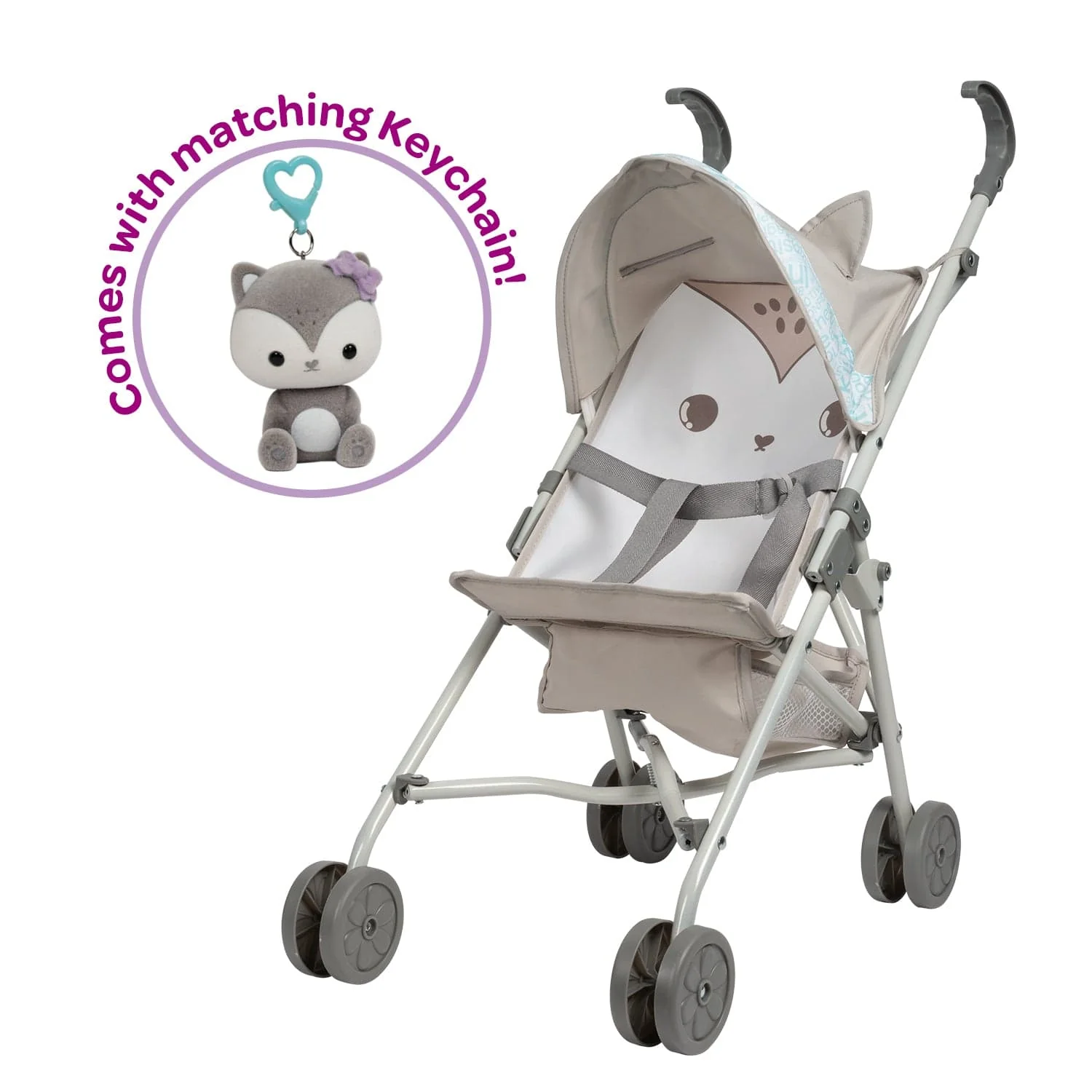 Adora Be Bright Baby Doll Stroller - Wolf - Image 6