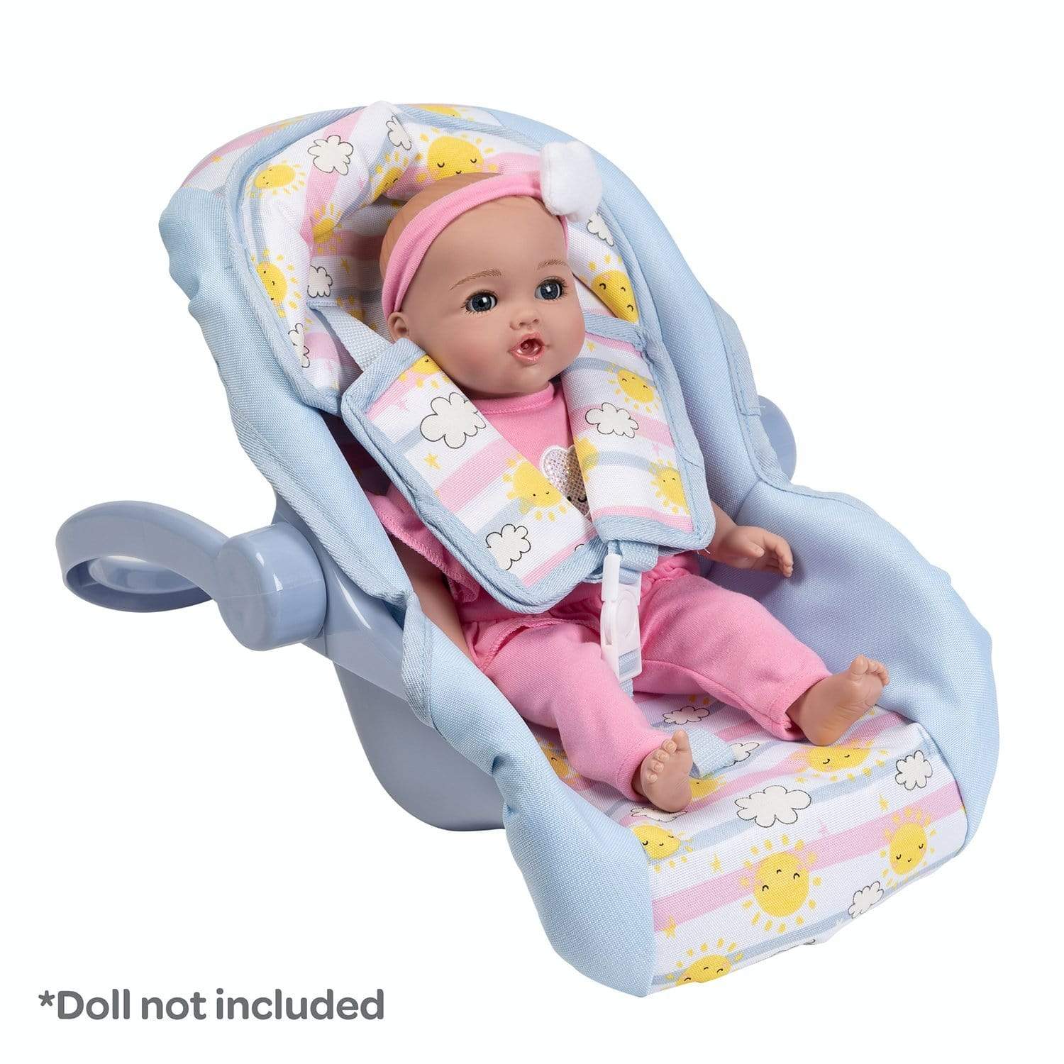 Adora Baby Doll Car Seat Carrier - Color-Changing Sunny Days - Image 6