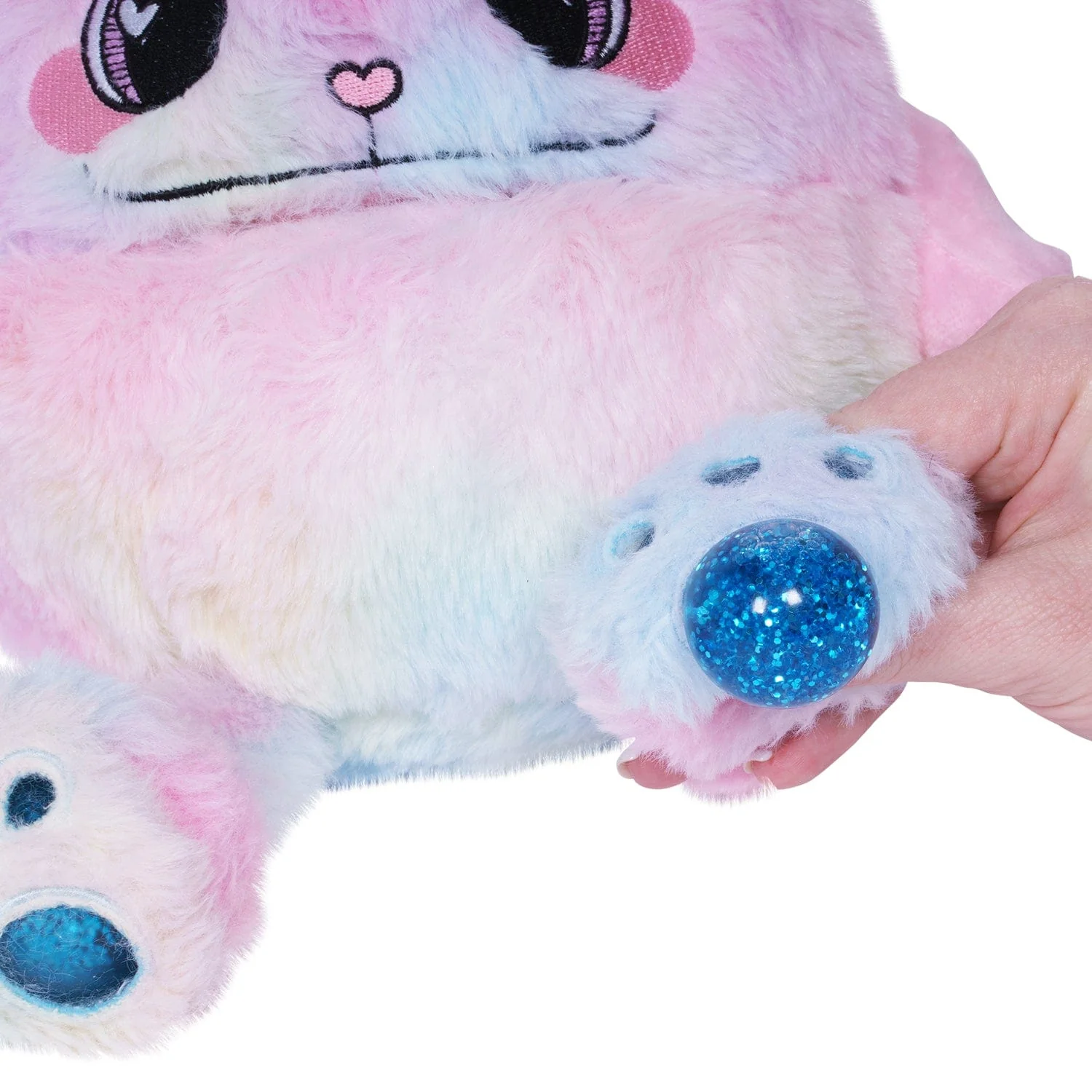 Cuddle Monster Weighted Stuffed Animal Fidget Toy - Happy Teddy - Image 8