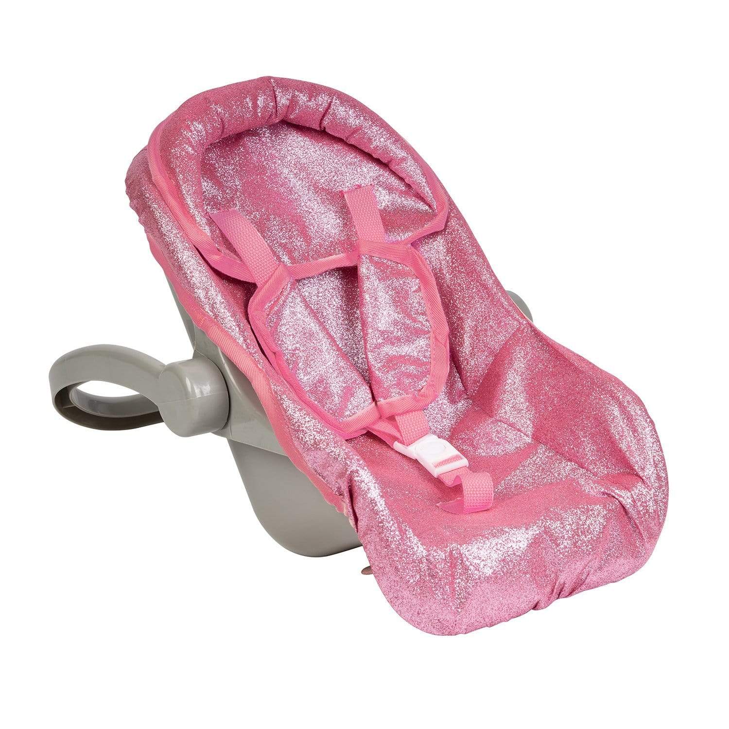 Adora Baby Doll Car Seat Carrier - Pink Glam Glitter - Image 3