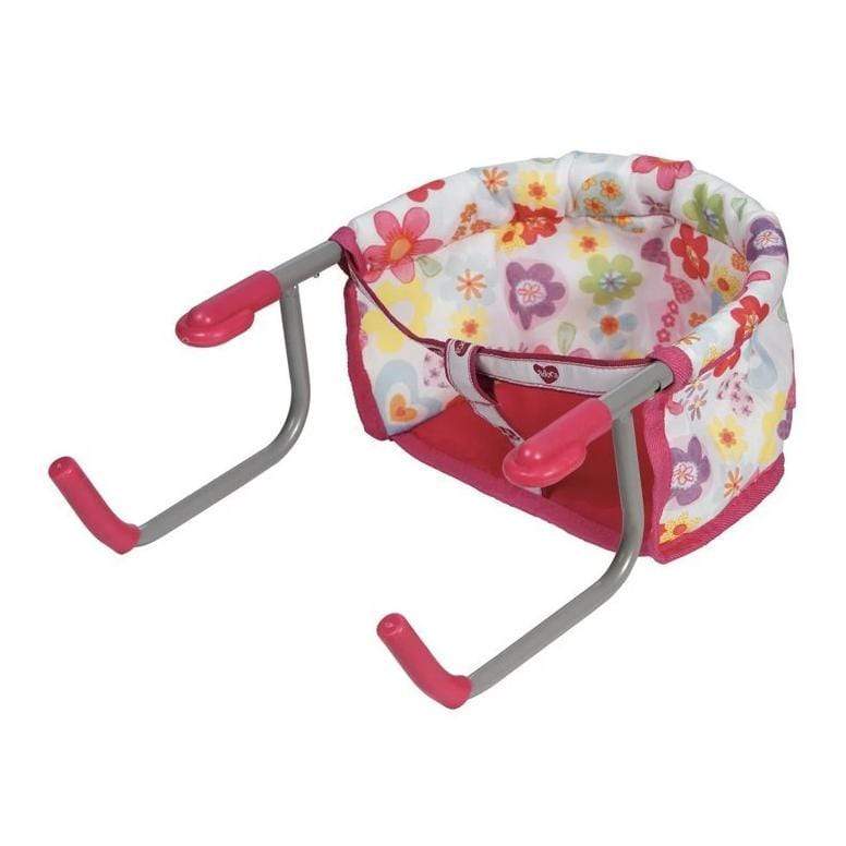 Adora Baby Doll Feeding Seat - Pink Flower Power