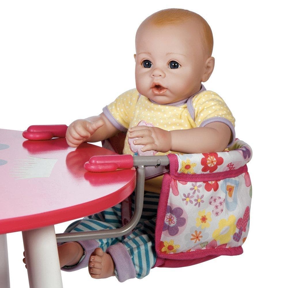 Adora Baby Doll Feeding Seat - Pink Flower Power - Image 6