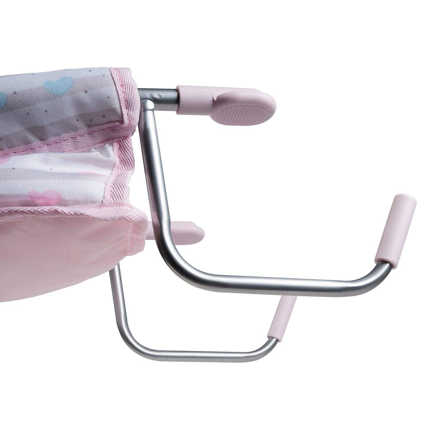 Adora Baby Doll Feeding Seat - Pastel Pink Hearts - Image 3