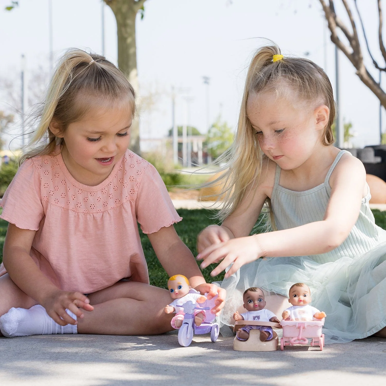 Adora Eco-Friends Mini Baby Doll 10-Piece Set, Clothes, & Accessories Set - Image 5