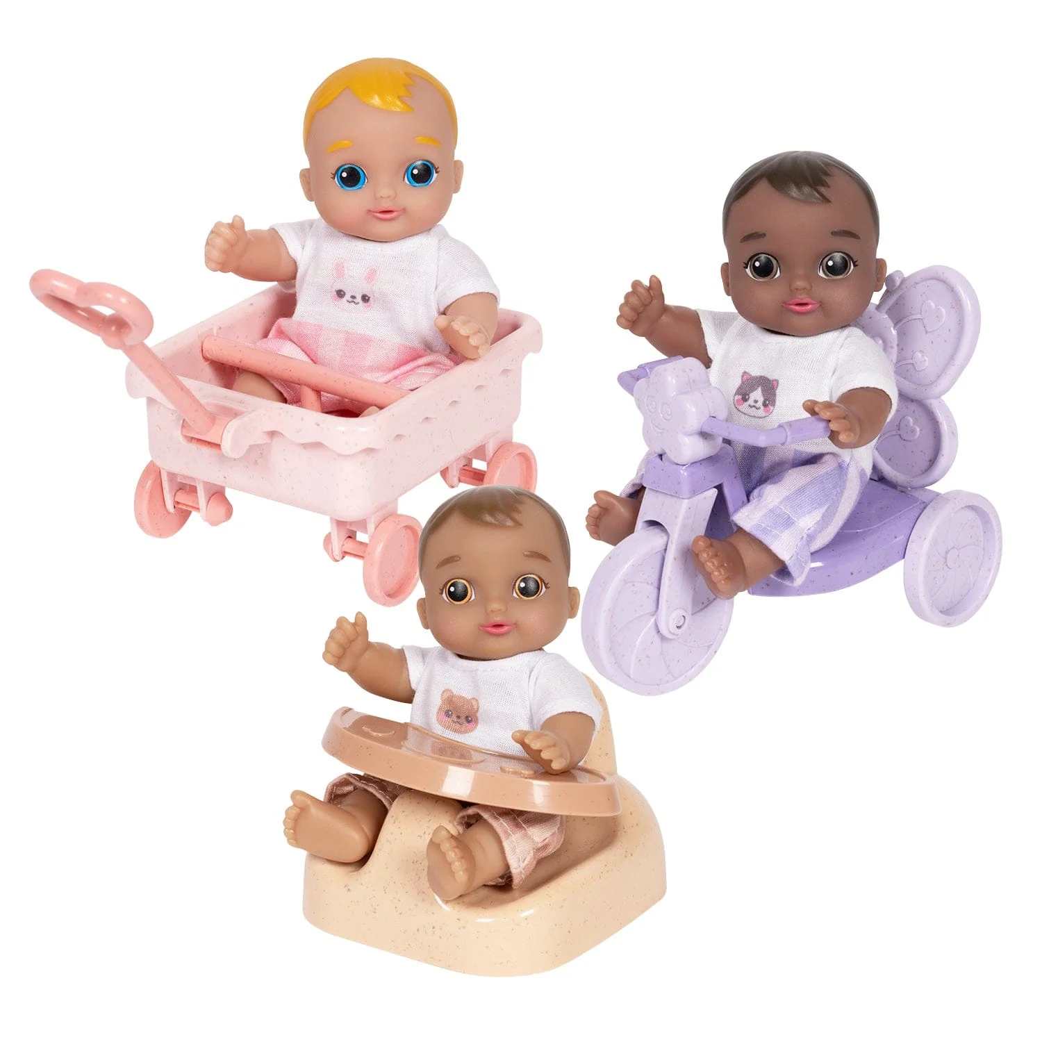 Adora Eco-Friends Mini Baby Doll 10-Piece Set, Clothes, & Accessories Set - Image 9