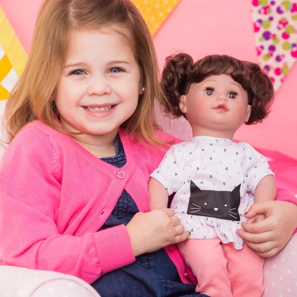 Adora Cuddle & Coo Interactive Talking Doll Coo Kitty Kisses 3-Piece Set - Image 6