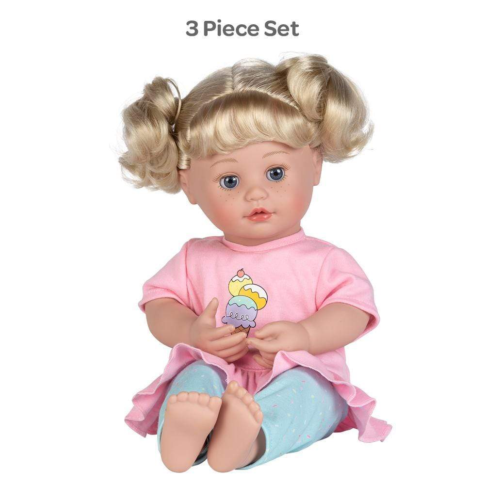 Adora Cuddle & Coo Interactive Talking Doll Baby Sweet Dreams 3-Piece Set - Image 8