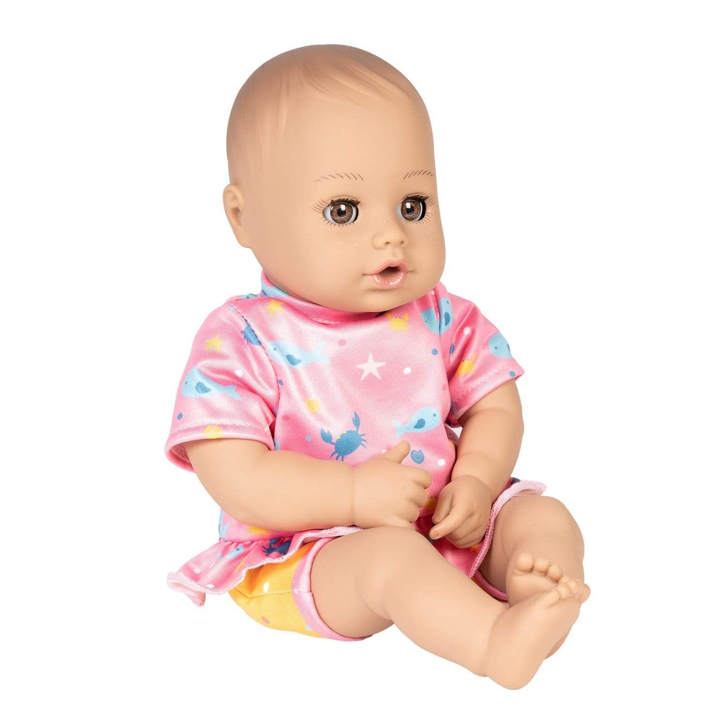 Adora Beach Baby Doll with Sun-Activated Freckles, Clothes & Accessories Set - Baby Rose - Image 10