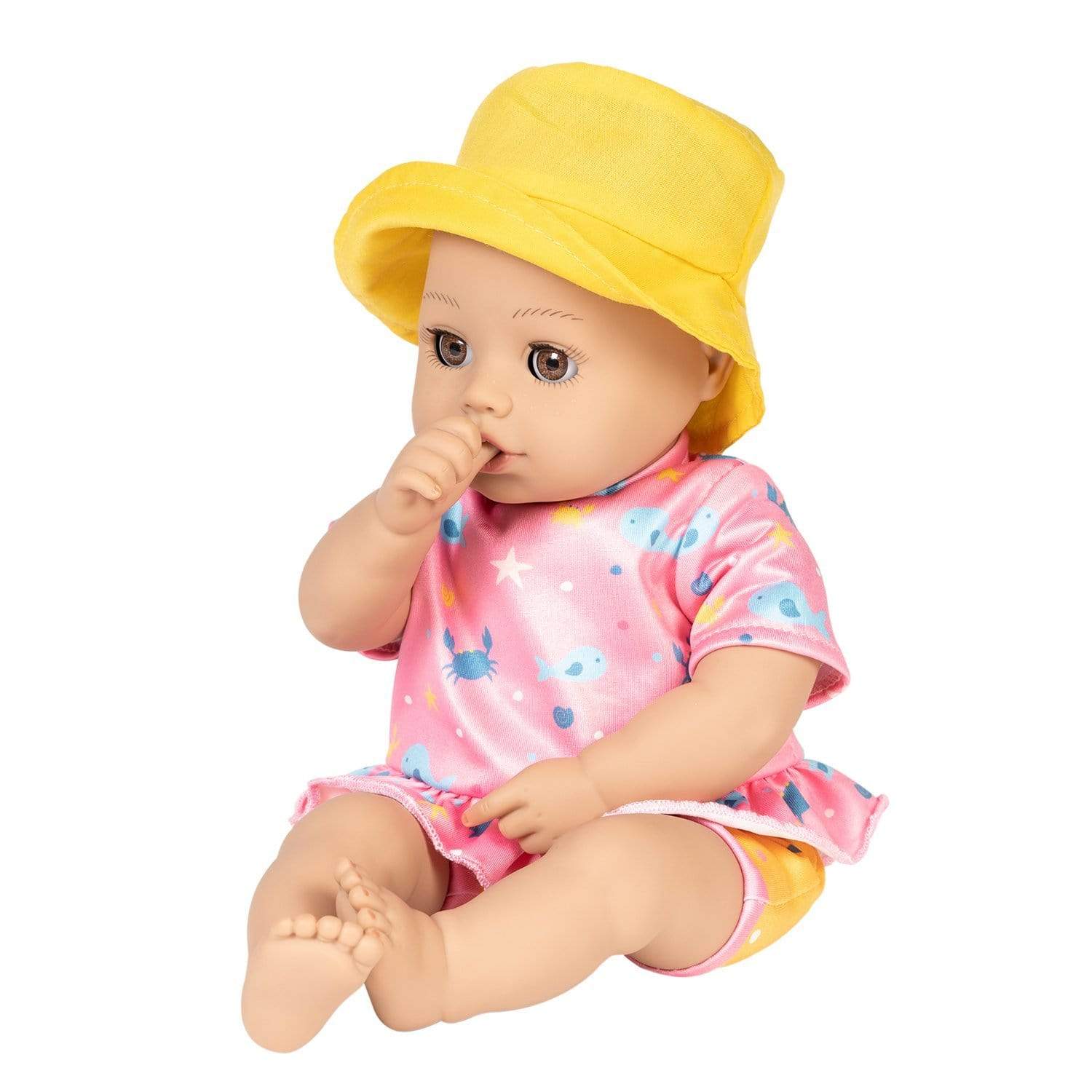 Adora Beach Baby Doll with Sun-Activated Freckles, Clothes & Accessories Set - Baby Rose - Image 8
