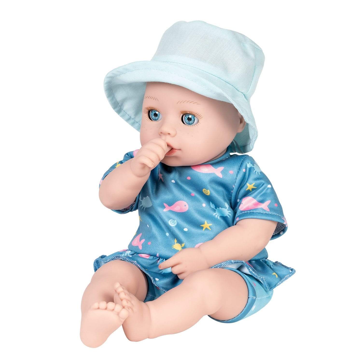 Adora Beach Baby Doll with Sun-Activated Freckles, Clothes & Accessories Set - Baby Sunny - Image 8