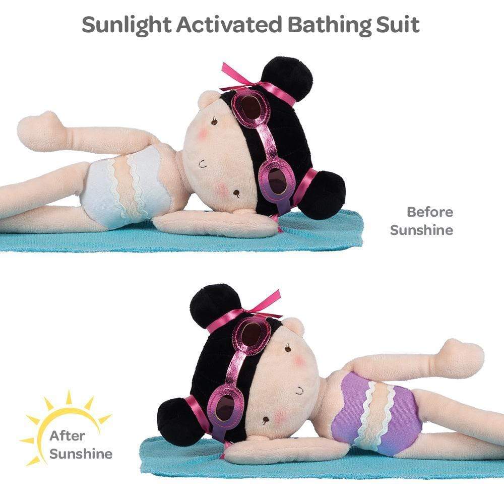 Adora Sunshine Friends Color-Changing Plush Doll & Doll Clothes Set - Violet - Image 3