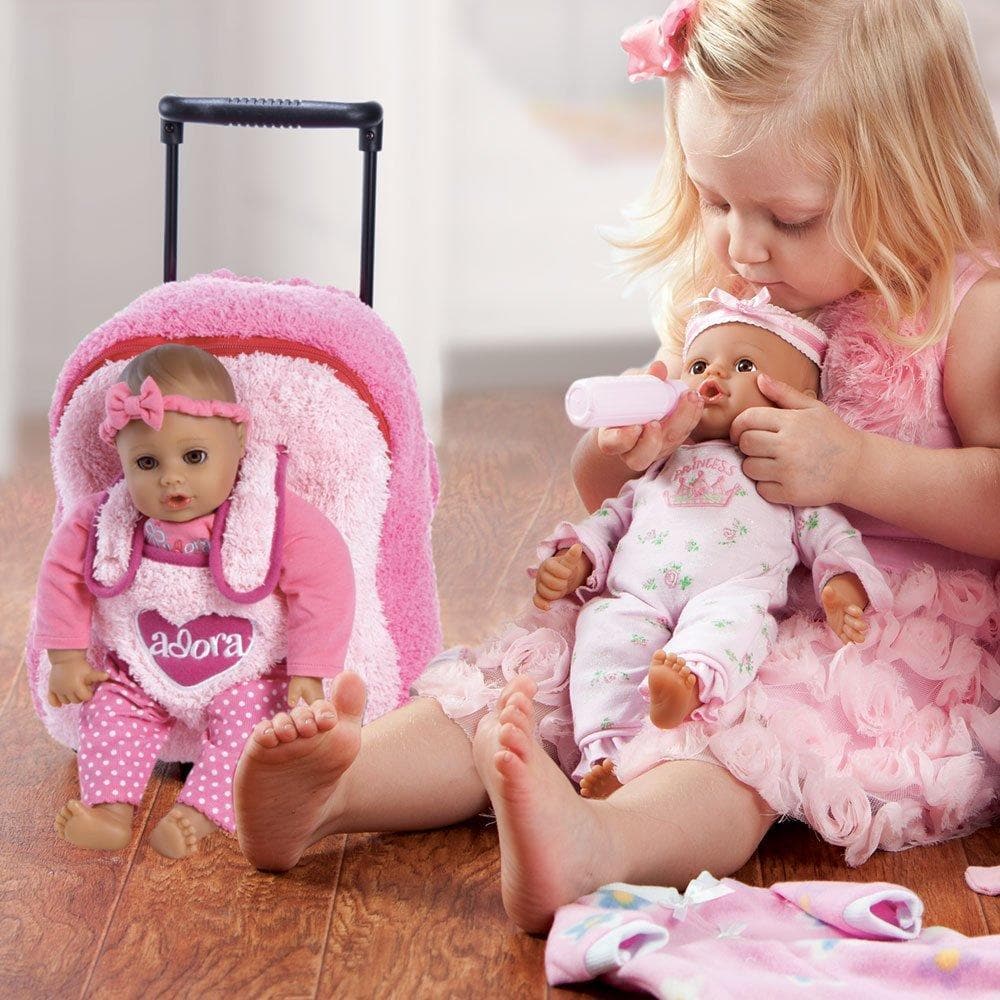 Adora PlayTime Baby Pink Baby Doll, Doll Clothes & Accessories Set - Image 6