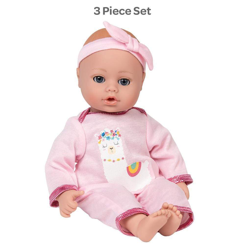 Adora PlayTime Llama Pajamas Baby Doll, Doll Clothes & Accessories Set - Image 7