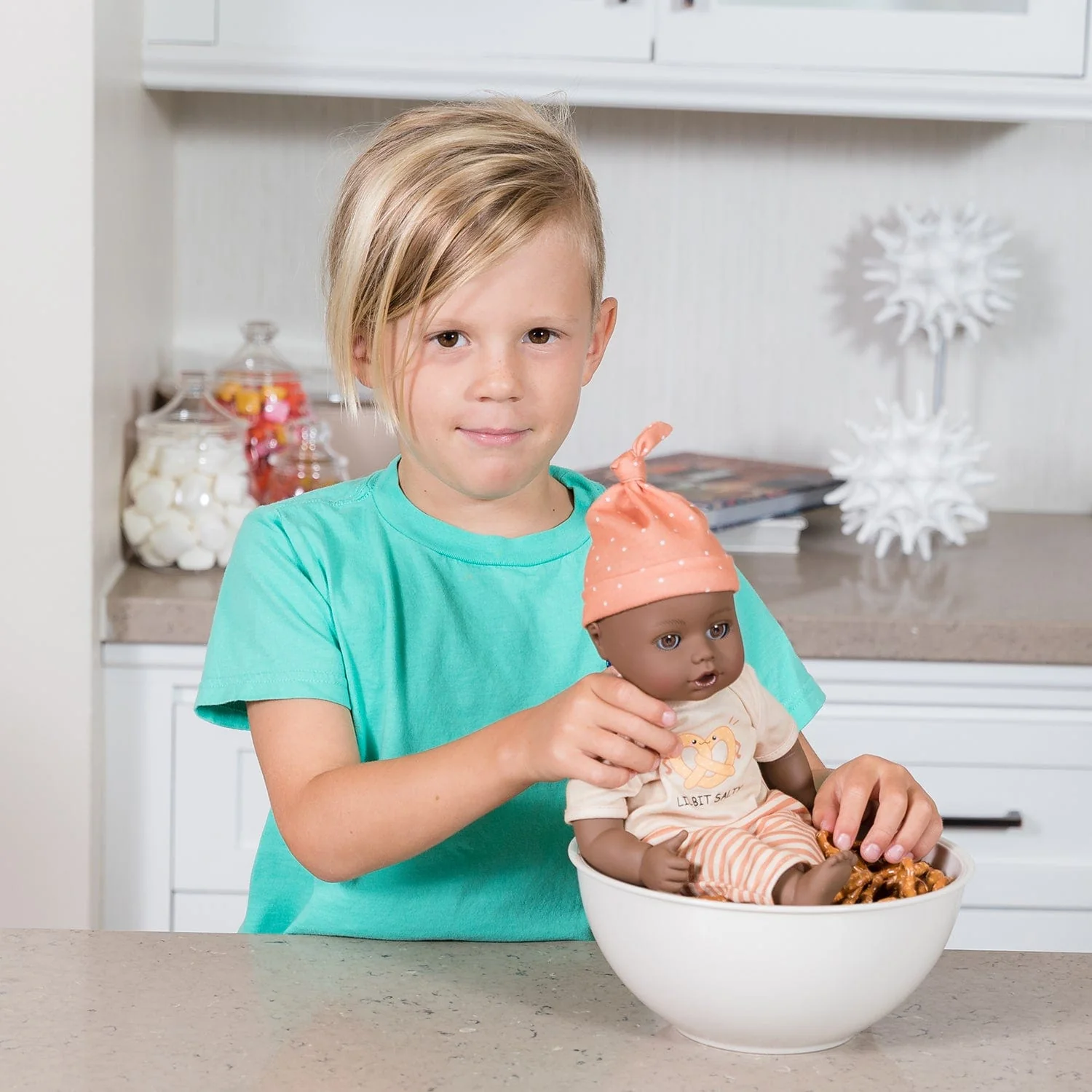 Adora PlayTime Baby Doll - Sweet Pretzel, Doll Clothes & Accessories Set - Image 3