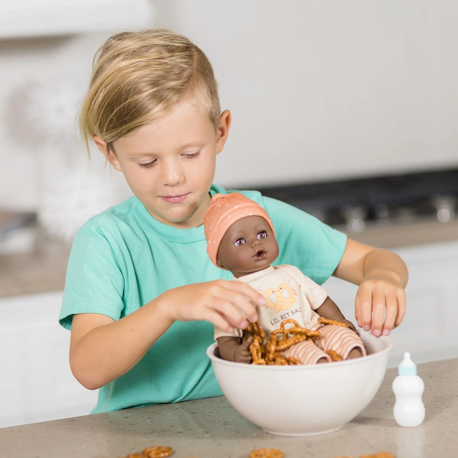 Adora PlayTime Baby Doll - Sweet Pretzel, Doll Clothes & Accessories Set - Image 7