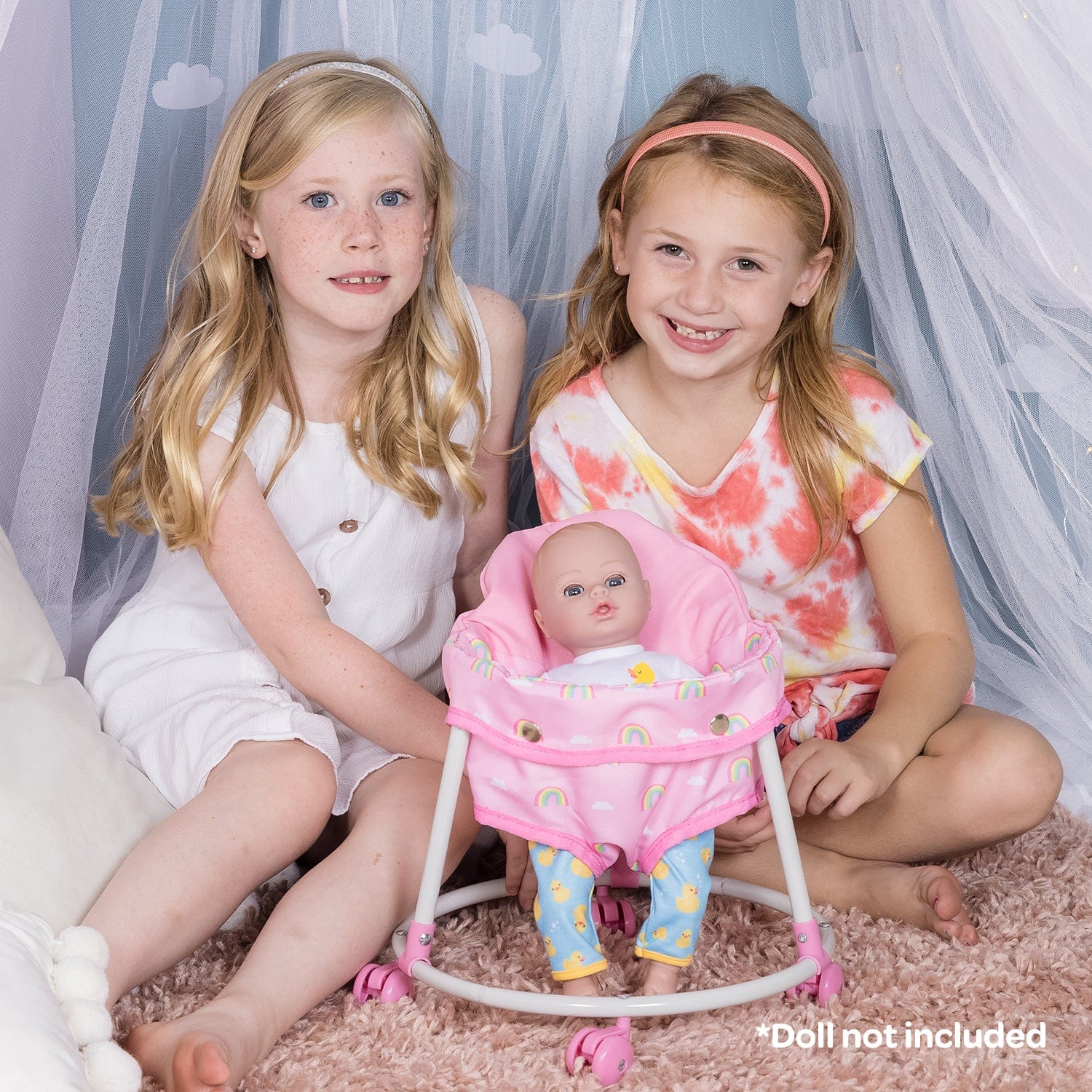 Adora Baby Doll Walker - Rainbow Rose - Image 5