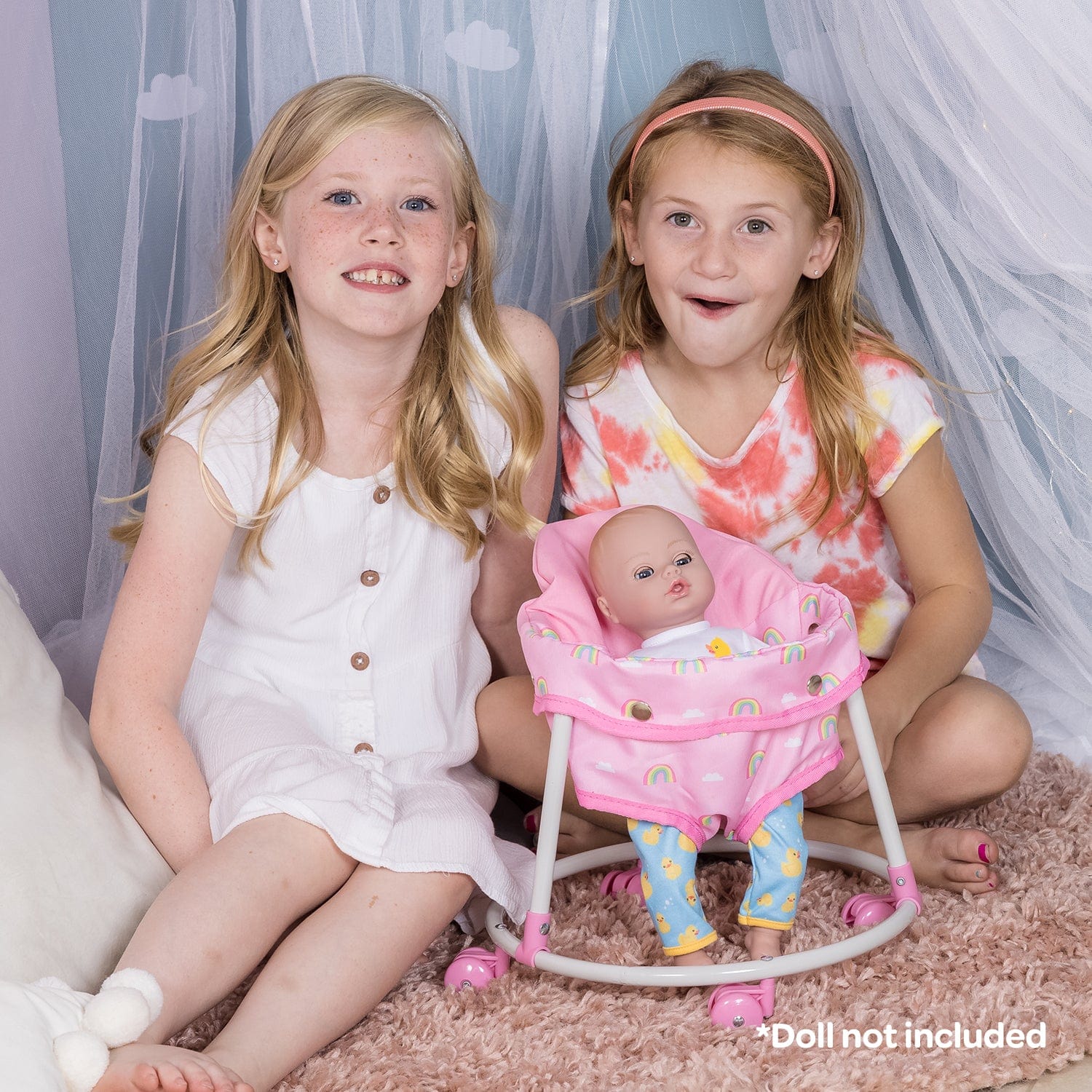 Adora Baby Doll Walker - Rainbow Rose - Image 7