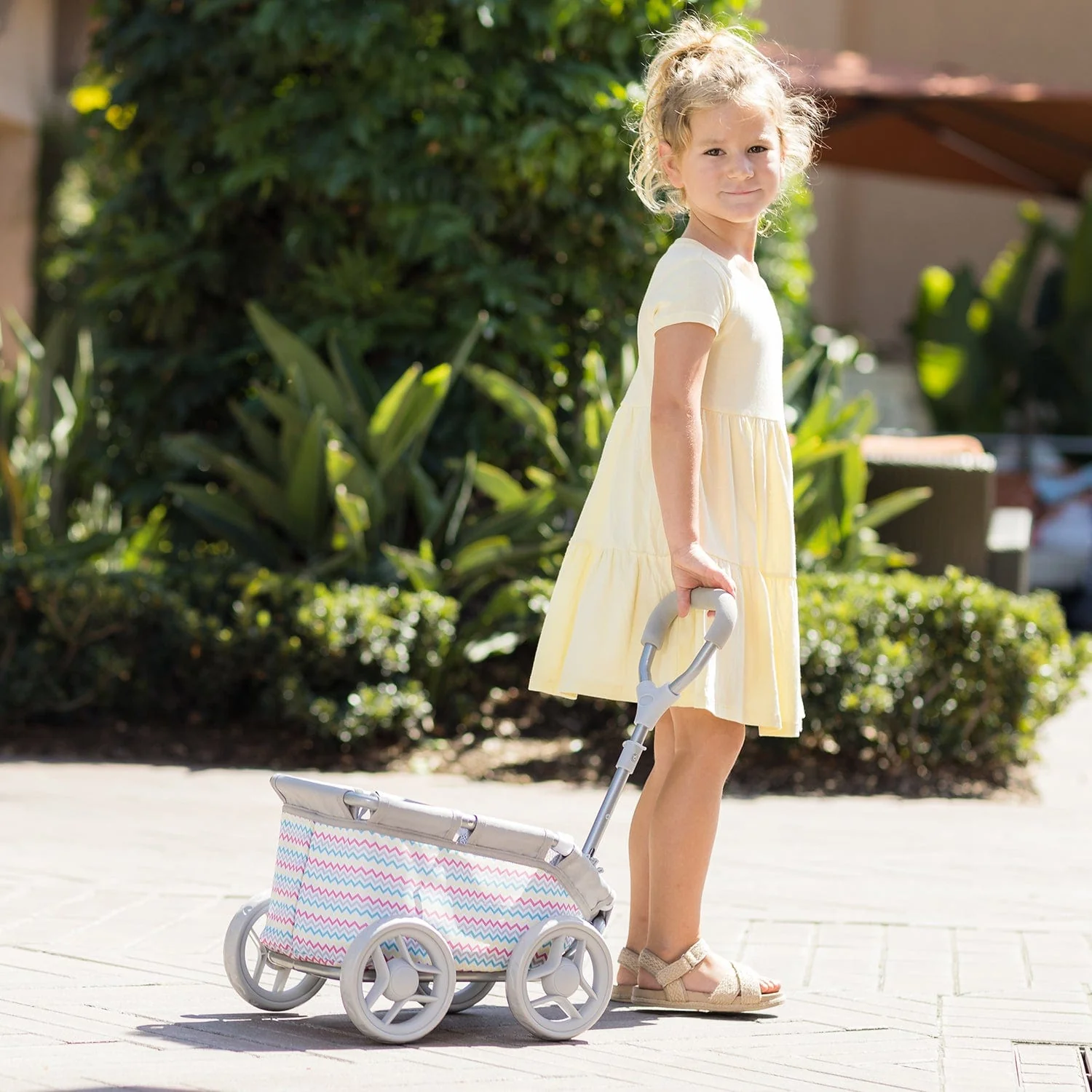 Adora Baby Doll Wagon - Rainbow Zig Zag - Image 7
