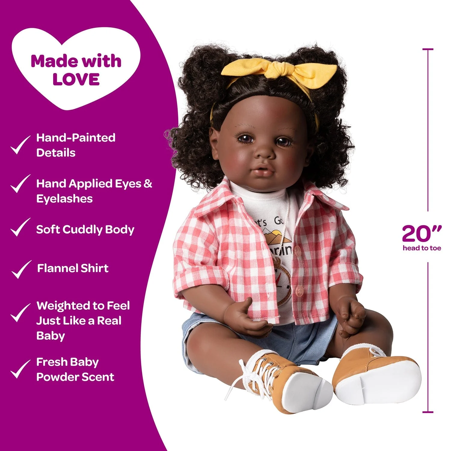 Adora Toddlertime Happy Camper Baby Doll, Doll Clothes & Accessories Set - Image 4